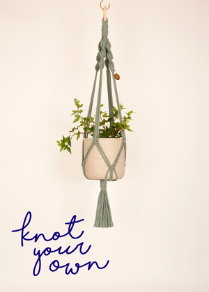Sage Make Your Own Plant Hanger Kit
